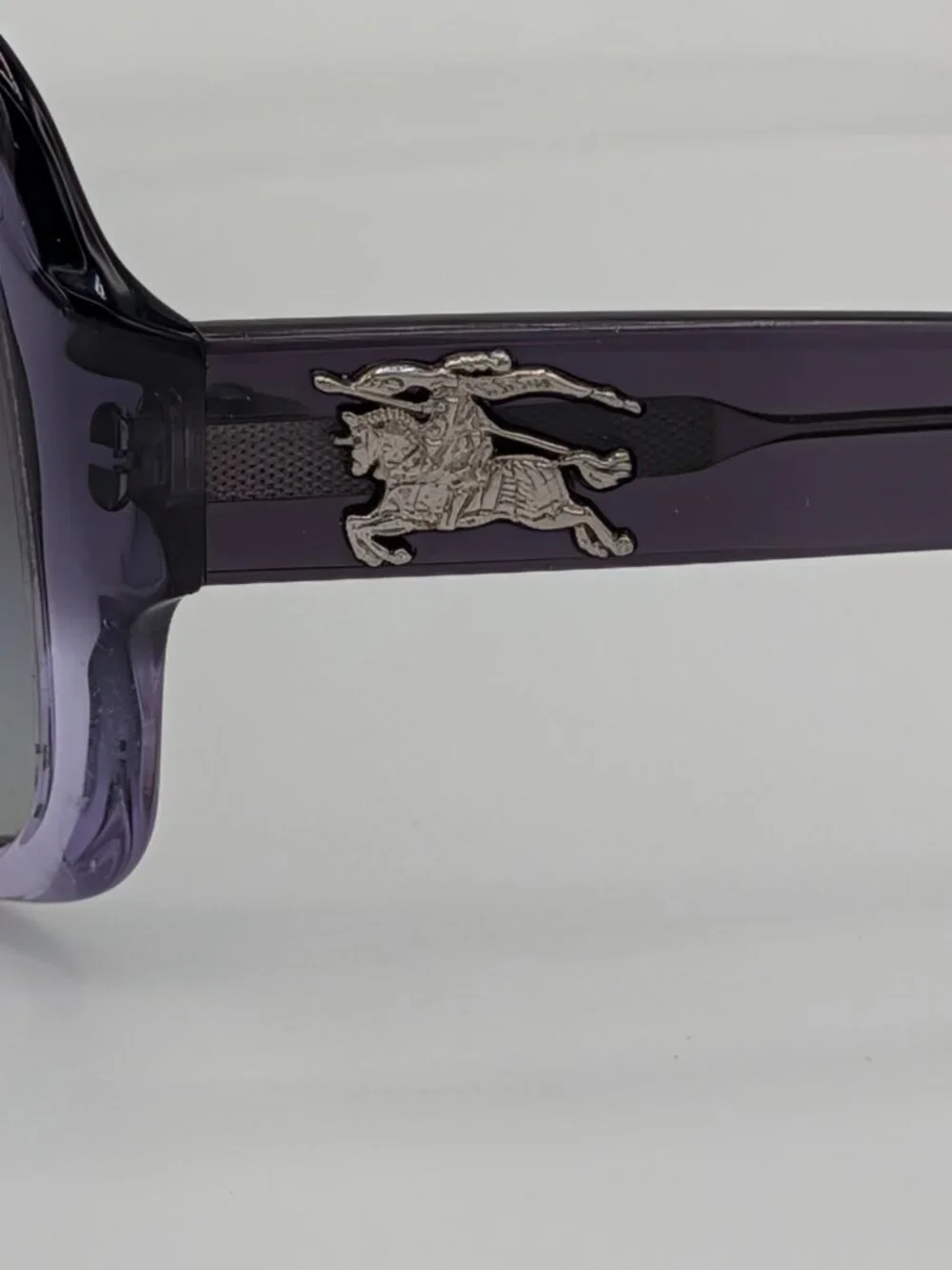 Burberry Chic Oversized Gradient Sunglasses - Purple